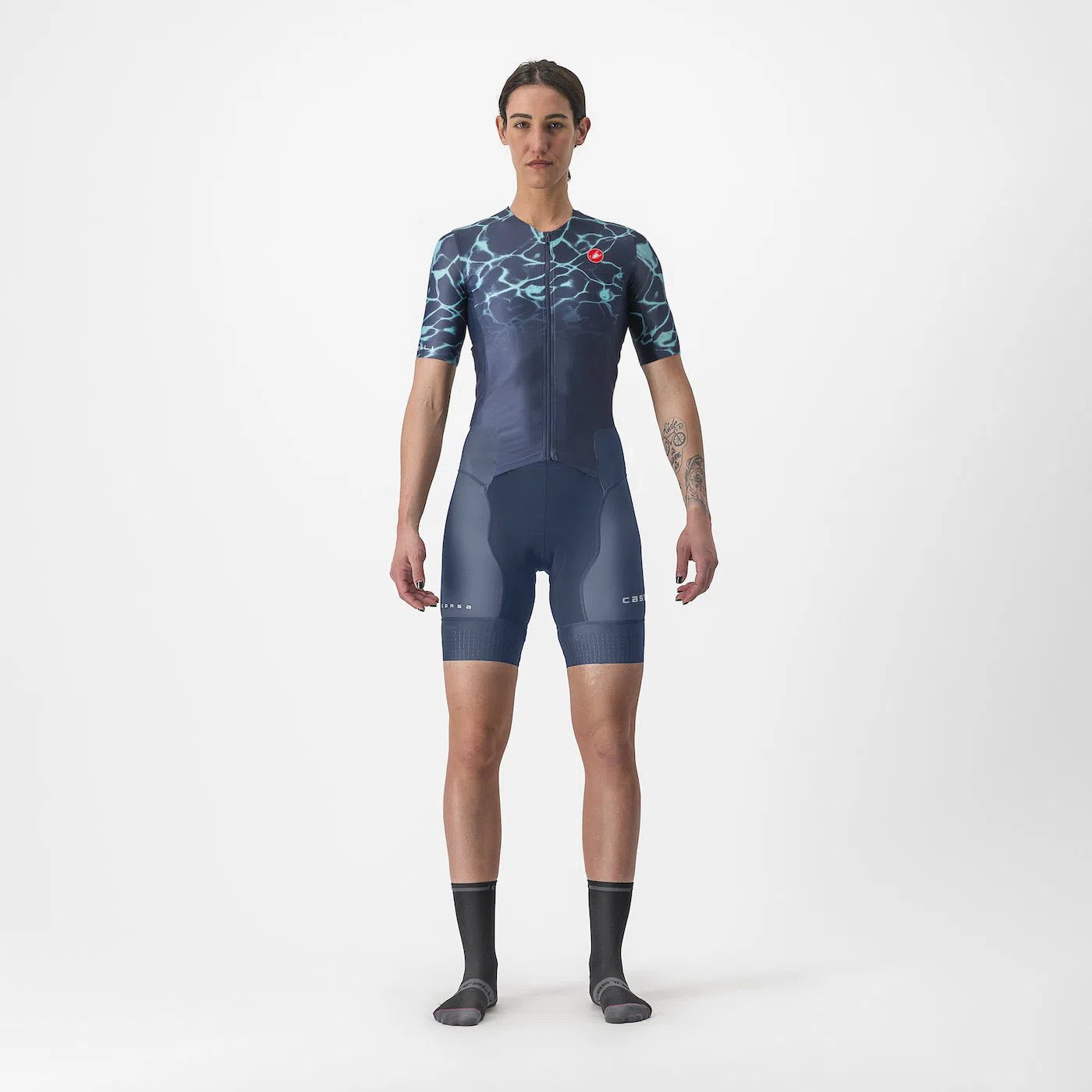 Castelli Free San Remo 2 Trisuit Korte Mouwen Dames