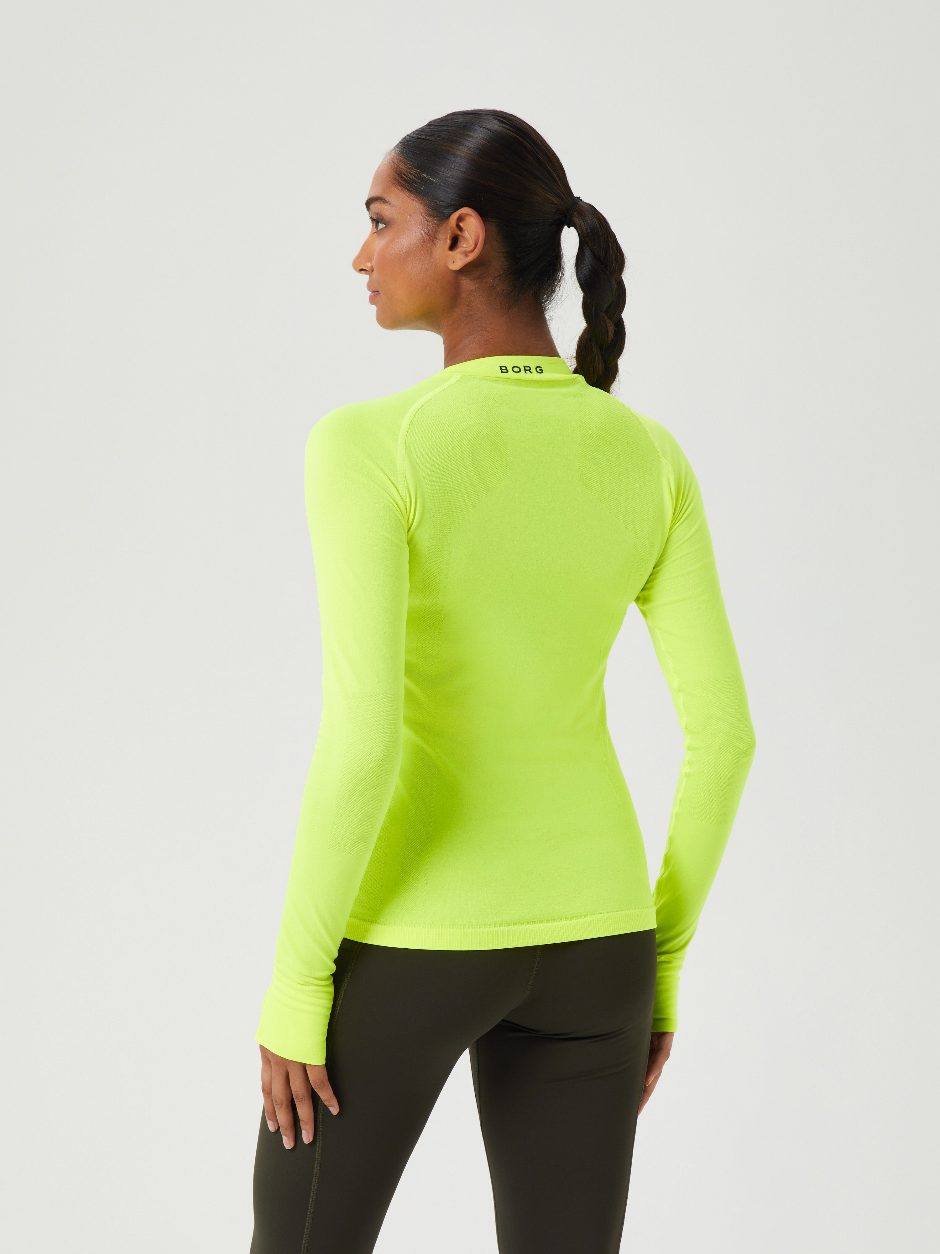 Bjorn Borg Running Seamless Mock Neck Shirt Lange Ärmel Damen