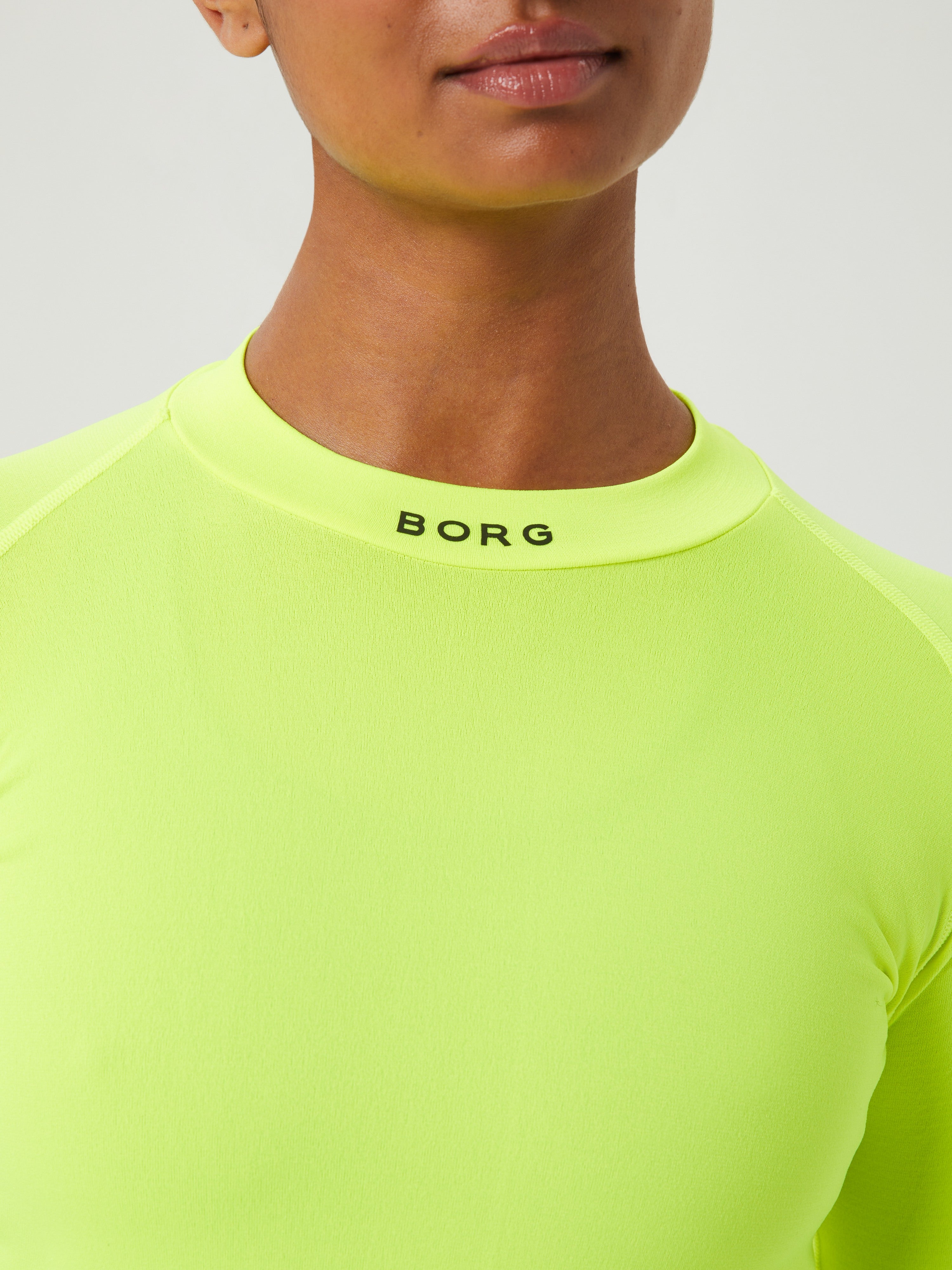 Bjorn Borg Camiseta running cuello mao sin costuras manga larga señora