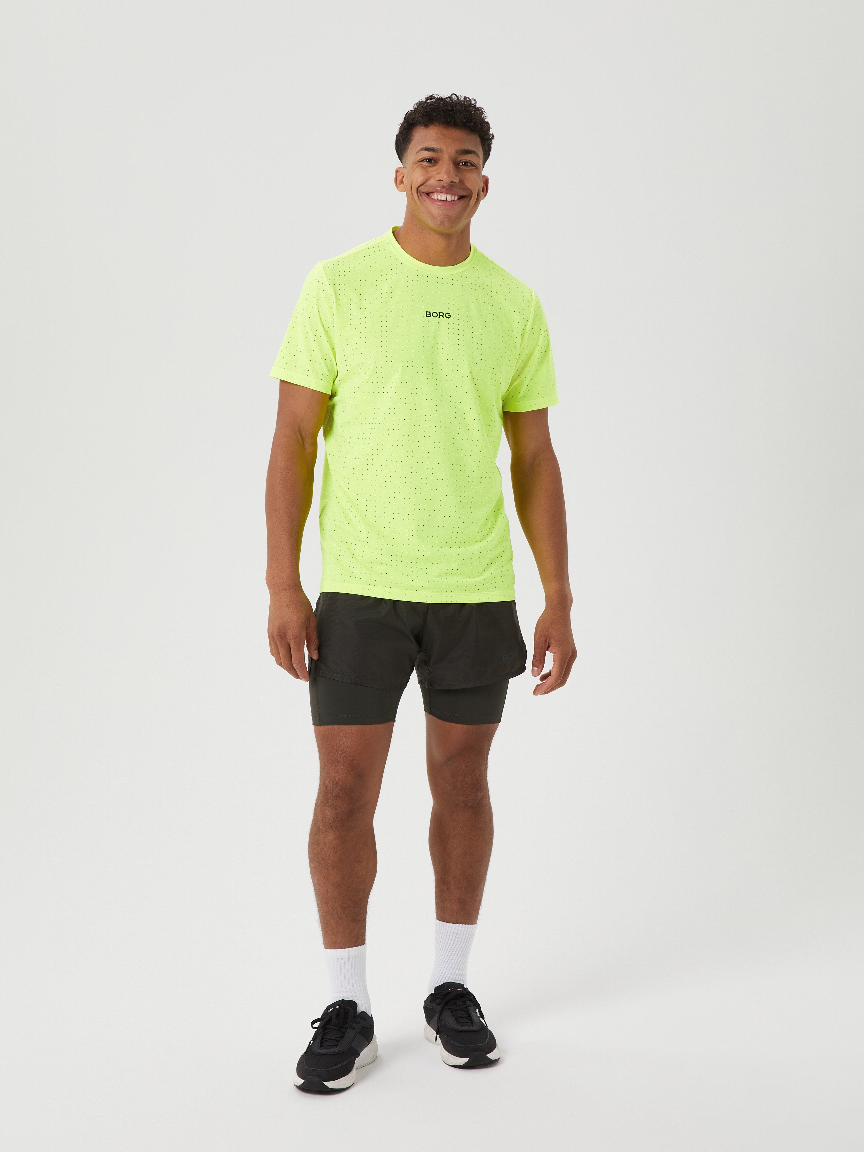 Bjorn Borg Perforated T-shirt Hardlopen Heren