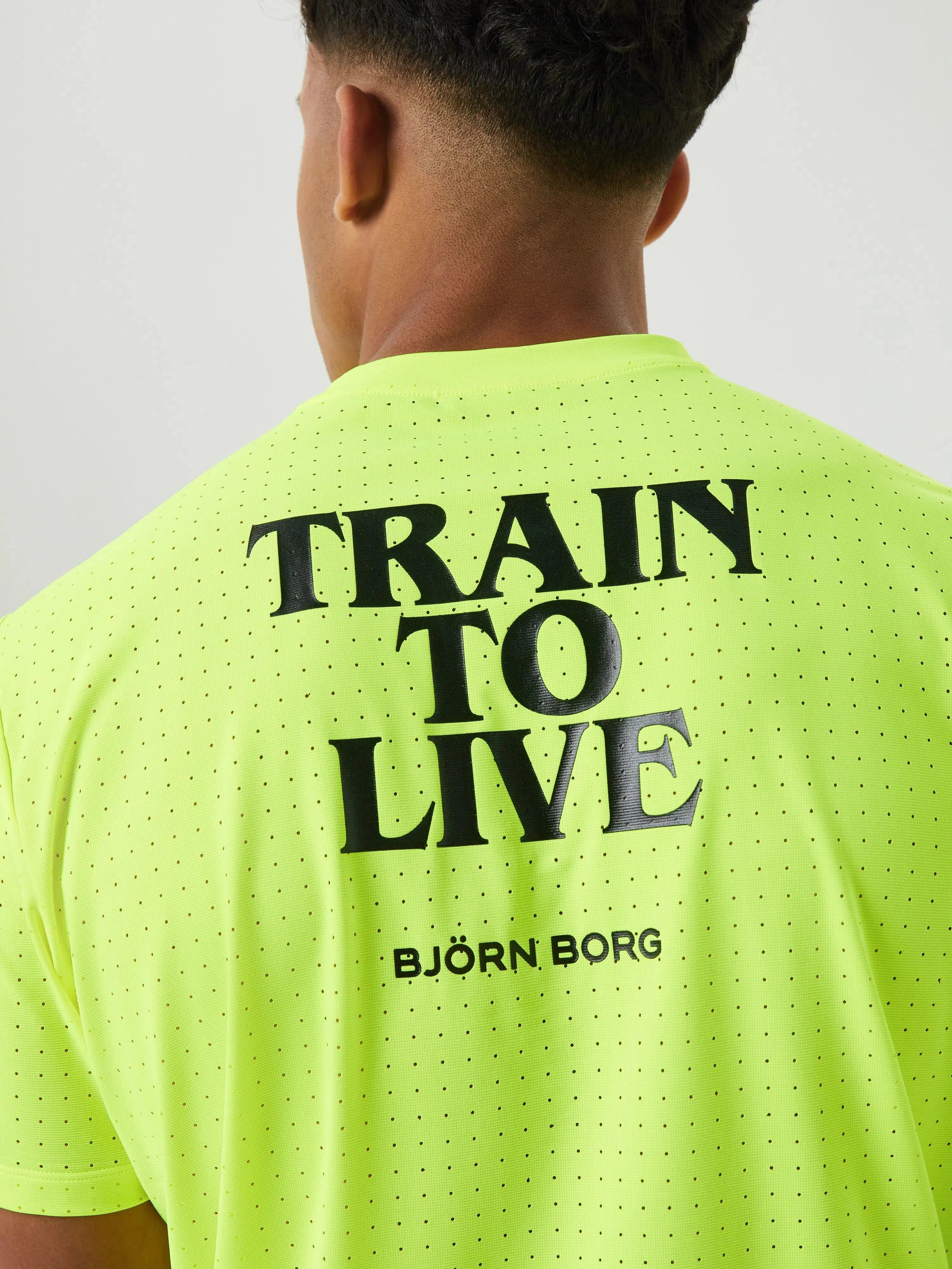 Bjorn Borg Perforated T-shirt Hardlopen Heren