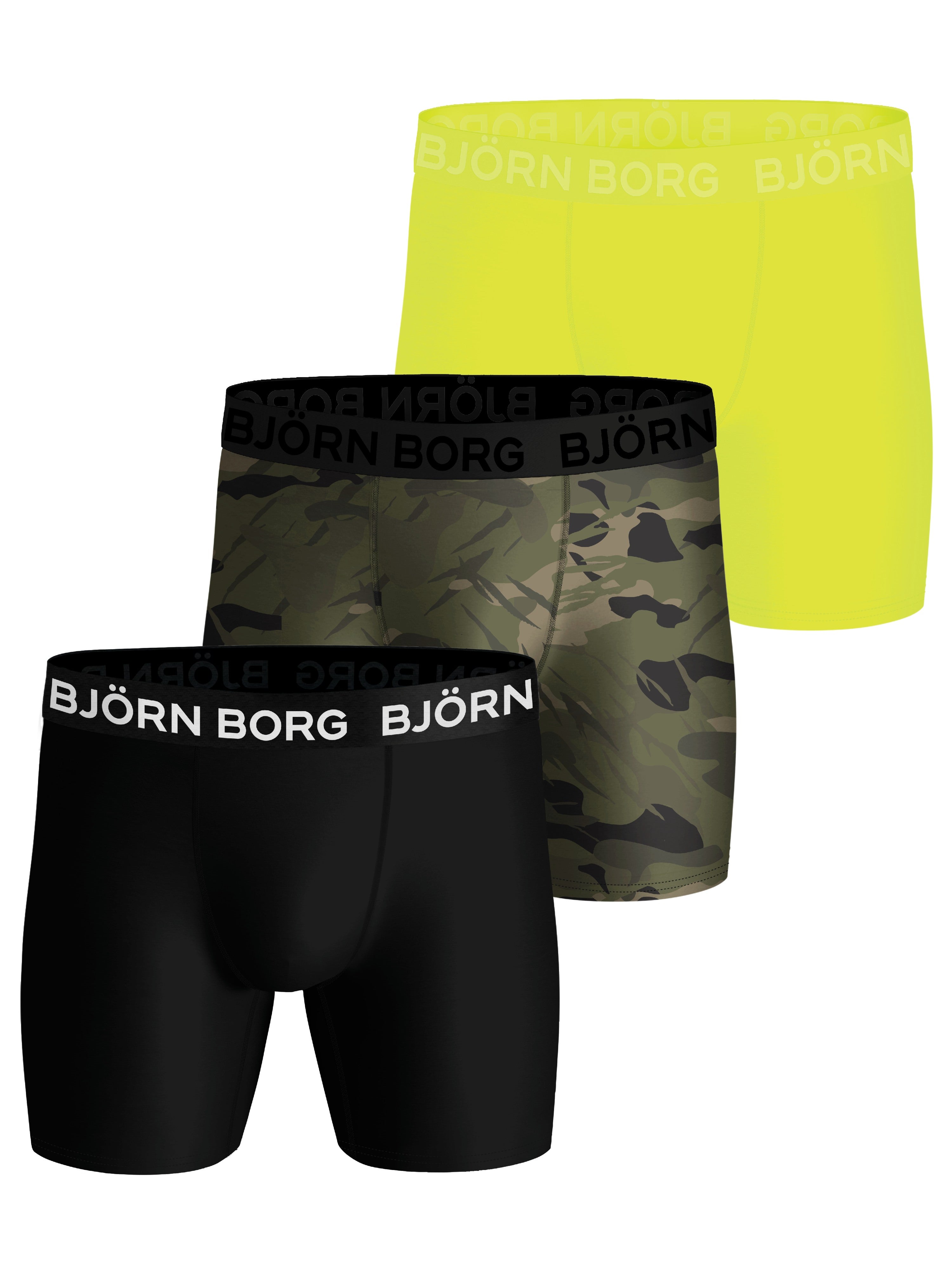 Bjorn Borg Performance Boxershort Heren (3 pack)