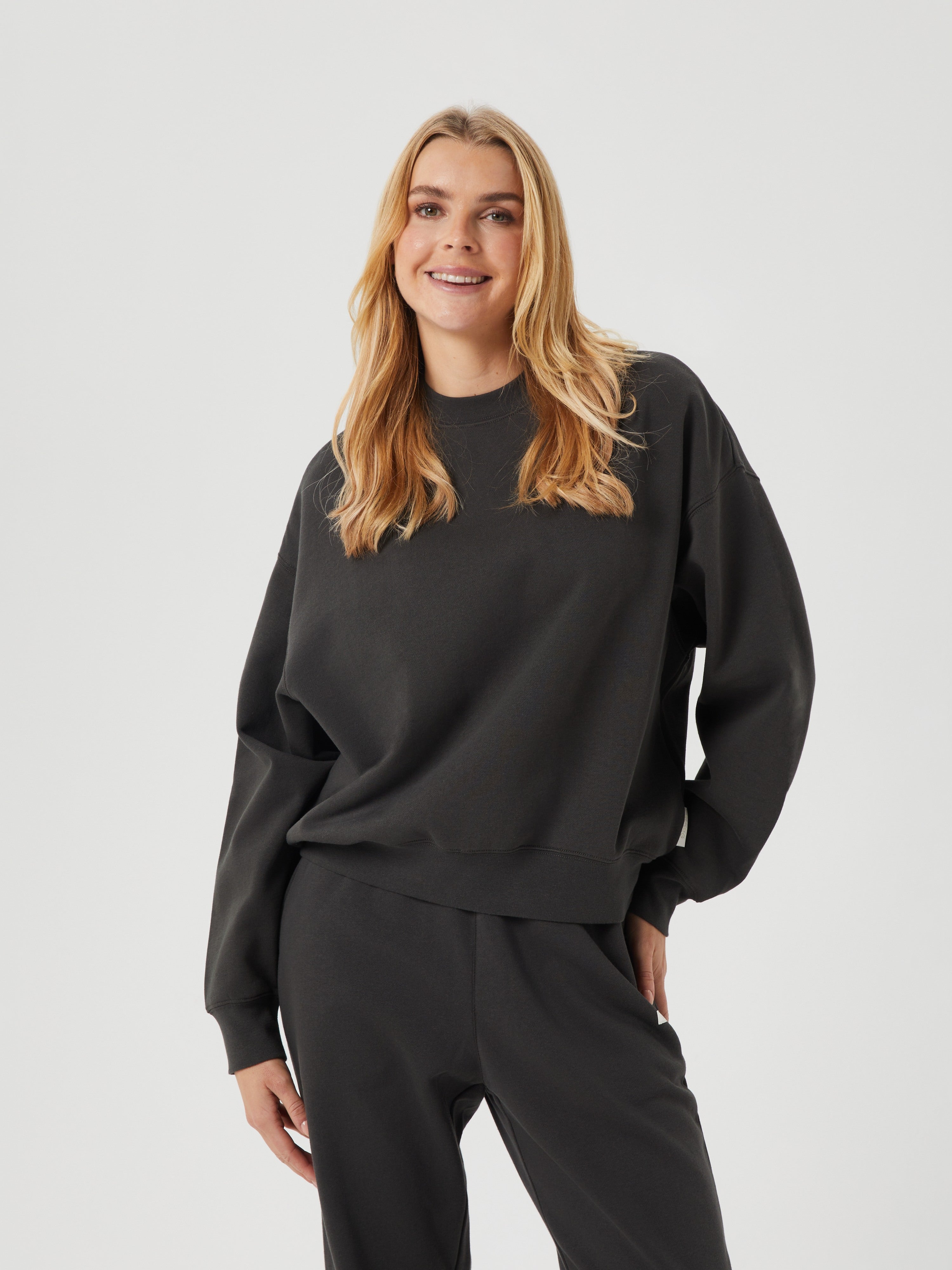 Bjorn Borg Studio Oversized Crew Sweater Dames