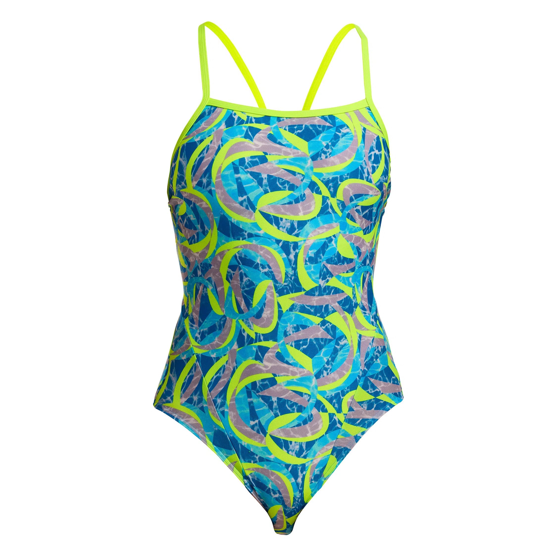 Funkita Single Strap One Piece Ice Slicer Badpak Dames