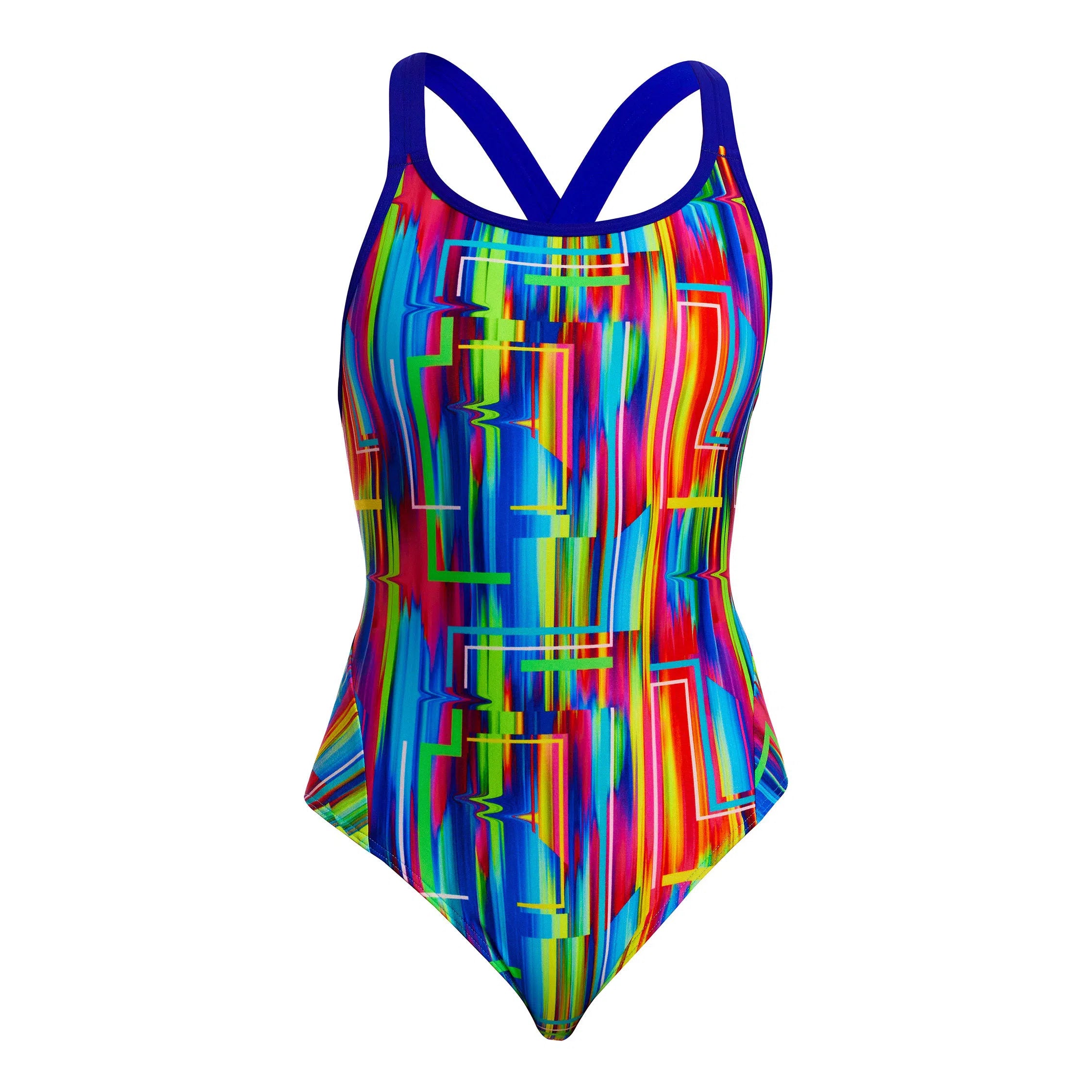 Funkita Eclipse One Piece The Glitch Badpak Dames