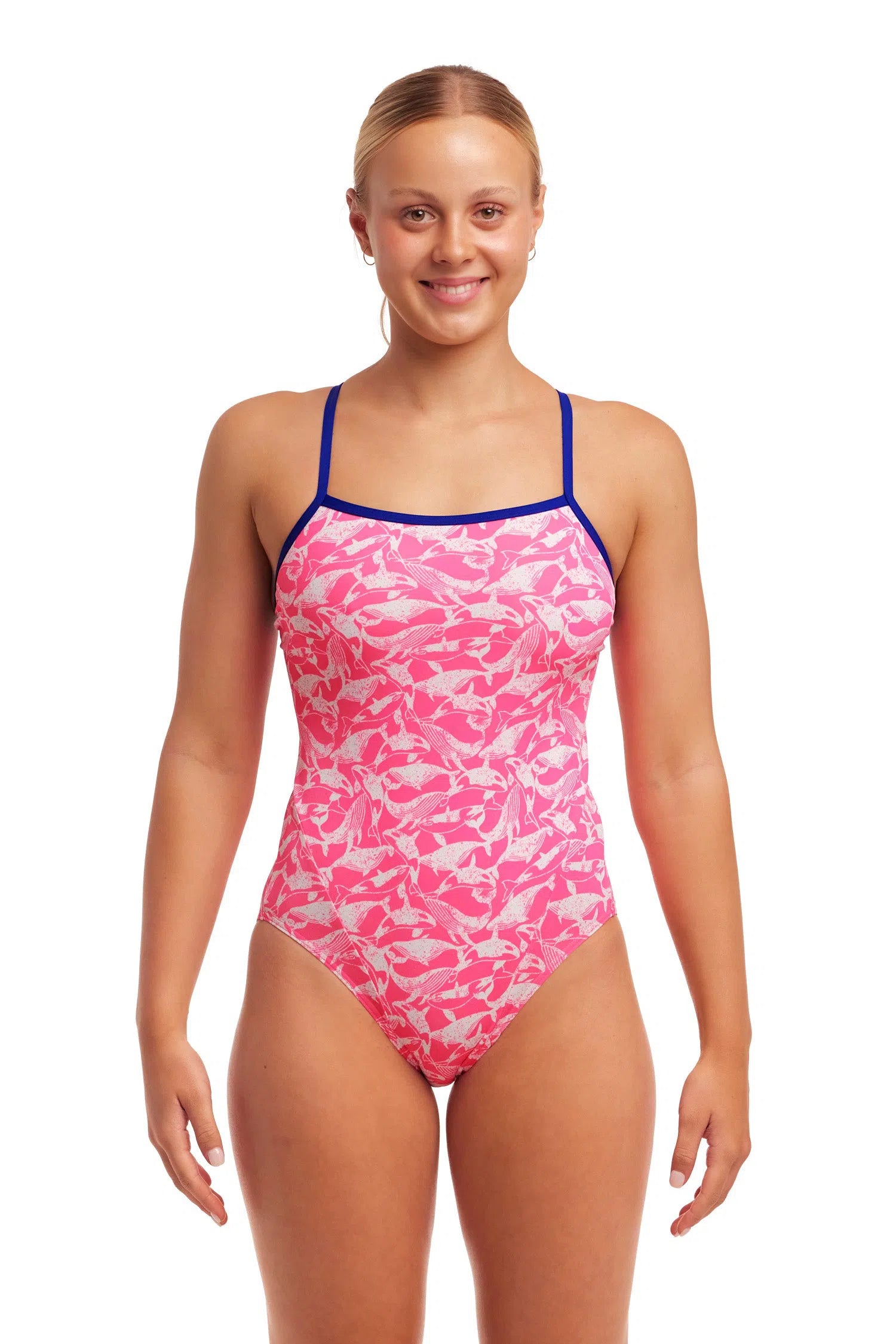 Funkita Single Strap One Piece Beached Bae Badpak Dames