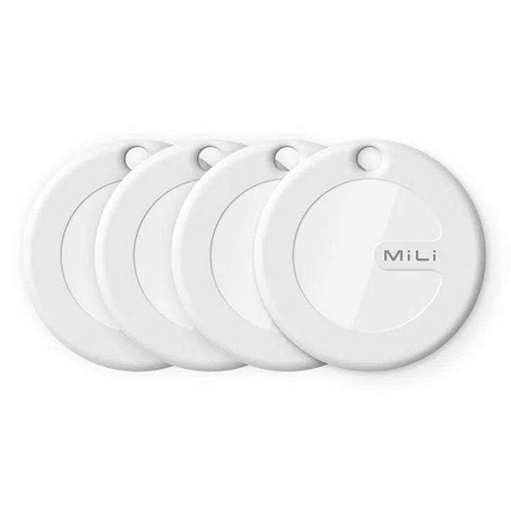 MiLi MiTag Sensor + Leren Case (4 stuk)