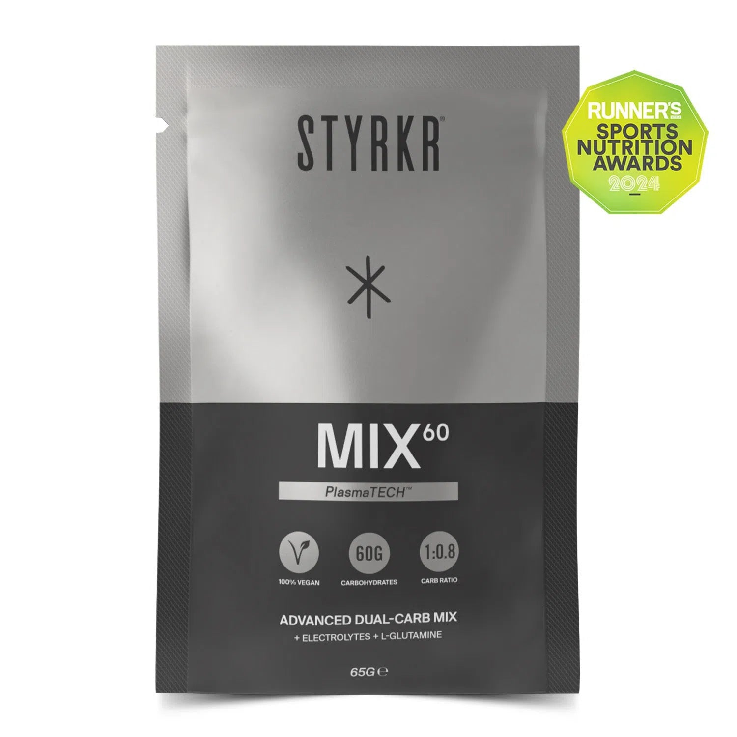 STYRKR Energie Drink Mix 60 Dual Carb Sportdrank Doos (12x65gr)