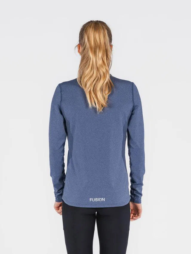 Fusion C3 Zip Neck Dames