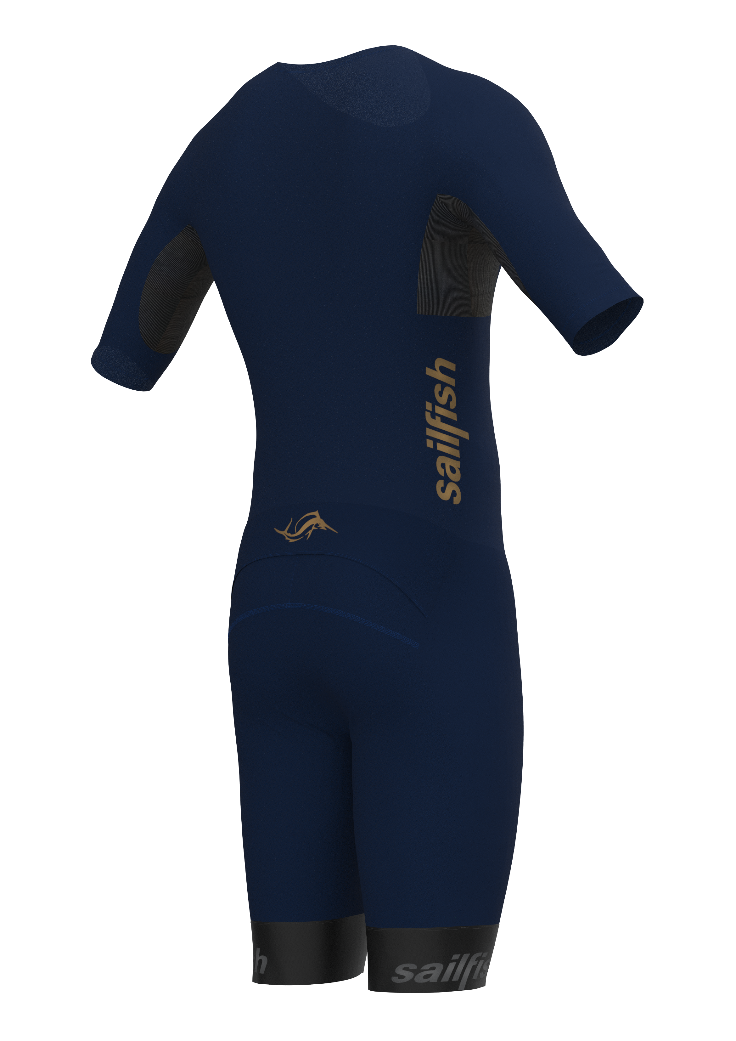 Aerosuit a vela pesce eseguire 2 uomini di trisuit