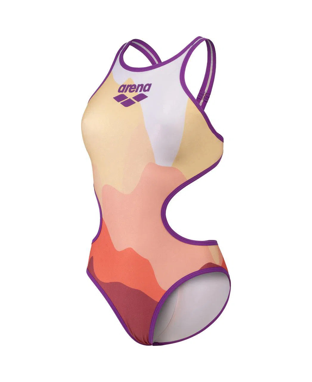 Arena One Morning Light Swimsuit Tech Back Badpak Dames