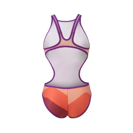 Arena One Morning Light Swimsuit Tech Back Badpak Dames