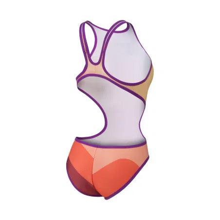 Arena One Morning Light Swimsuit Tech Back Badpak Dames